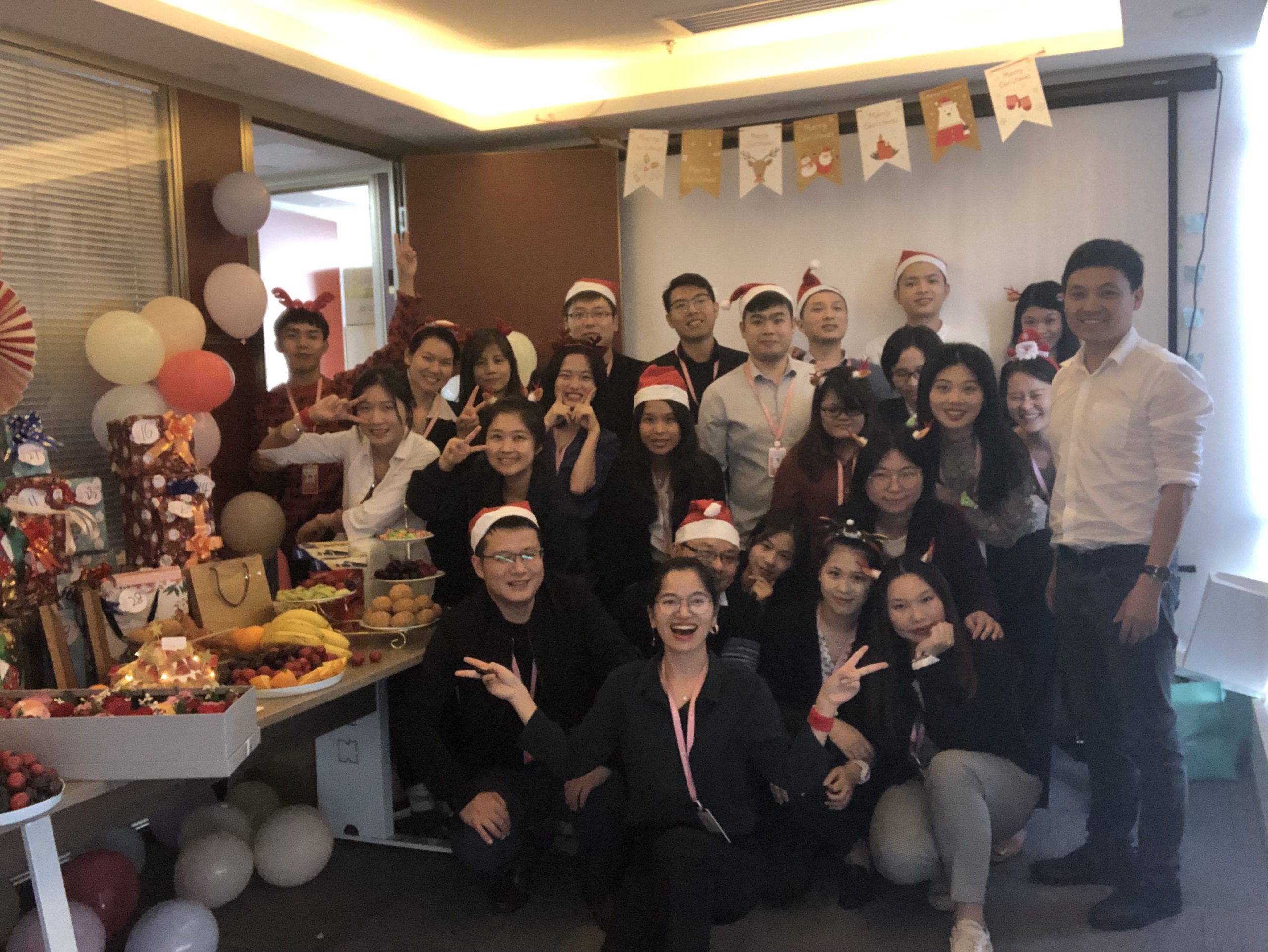 2019.12 圣诞节活动，团队节日活动。
