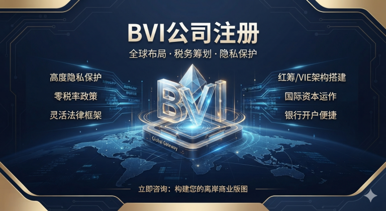 BVI公司注册全攻略：流程、费用、优势及后续维护